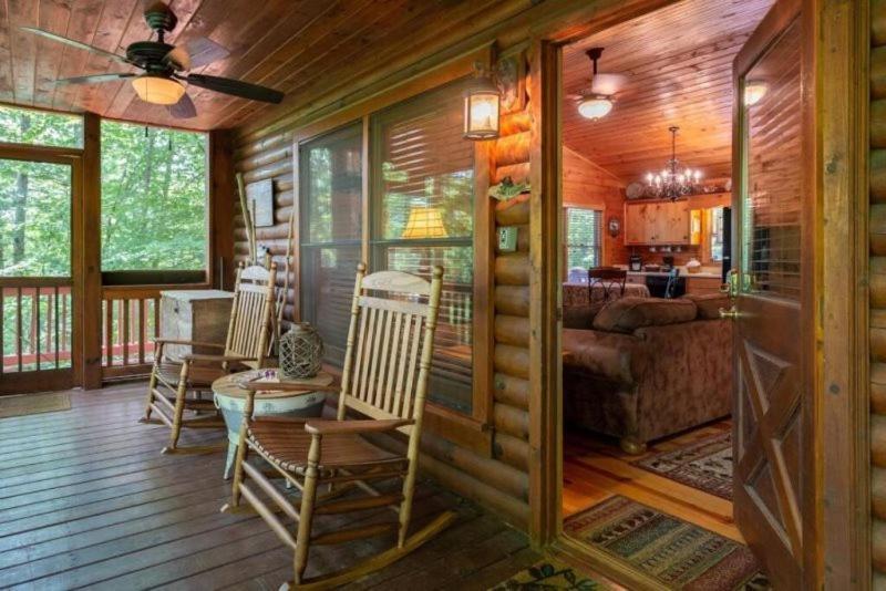 Mountain Spirit Cabin - Fireplace And Hot Tub Villa บลูริดจ์ ภายนอก รูปภาพ