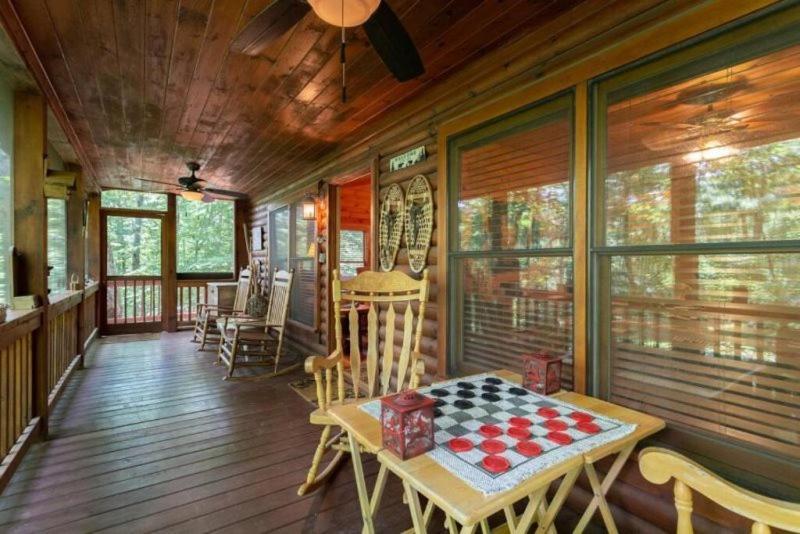 Mountain Spirit Cabin - Fireplace And Hot Tub Villa บลูริดจ์ ภายนอก รูปภาพ