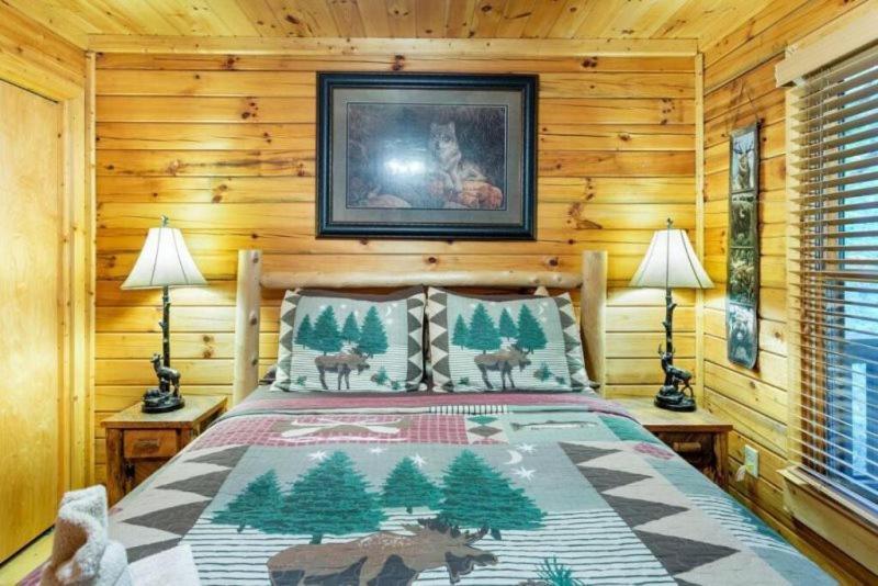 Mountain Spirit Cabin - Fireplace And Hot Tub Villa บลูริดจ์ ภายนอก รูปภาพ